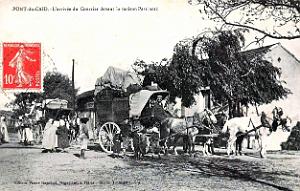 3024- Pont-Du-Caid - Arrivee du Courrier - 1909